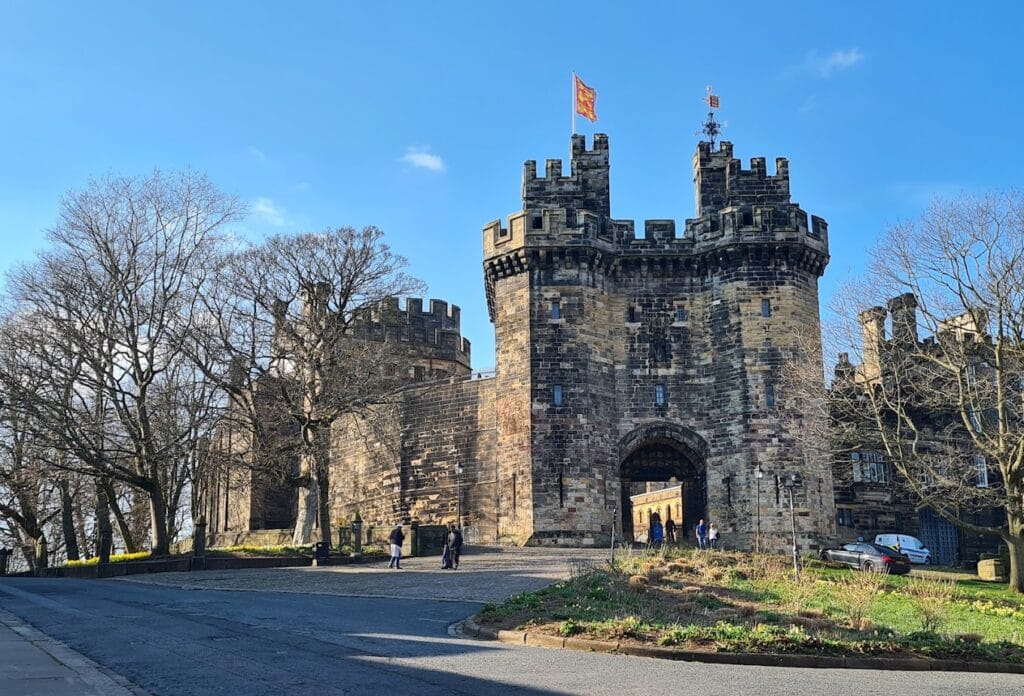 Lancaster Castle, the venue for The Trials of The Pendle Witches in 1612