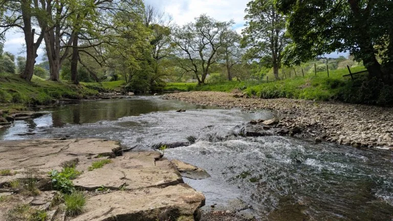 The River Darwen near Pleasington