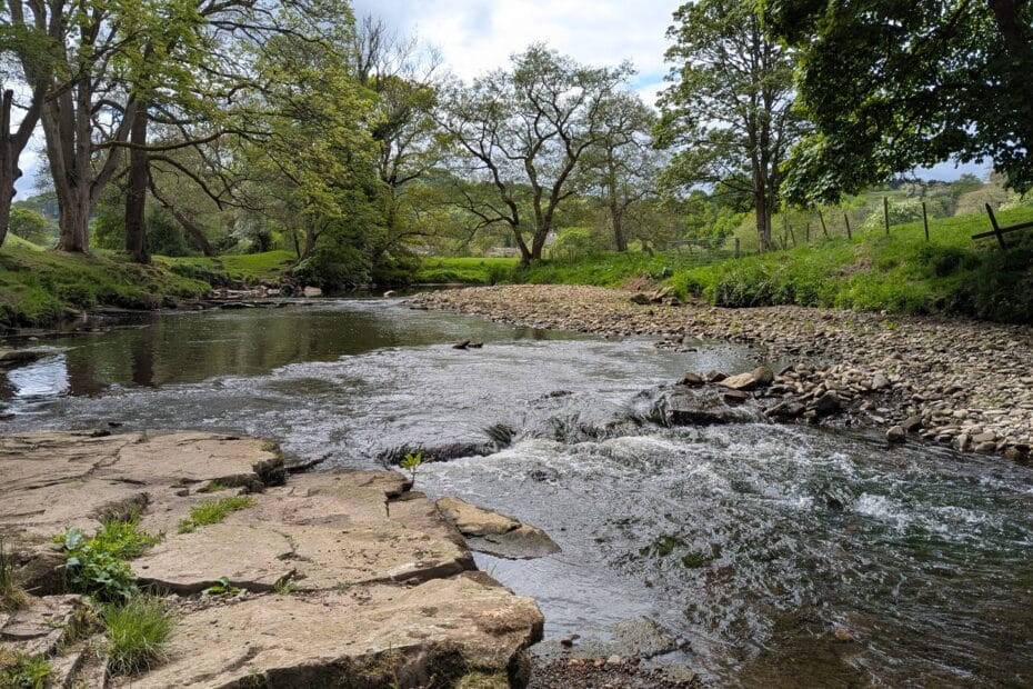 The River Darwen near Pleasington