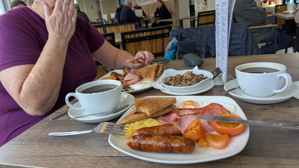 Breakfast at the Beach Café
