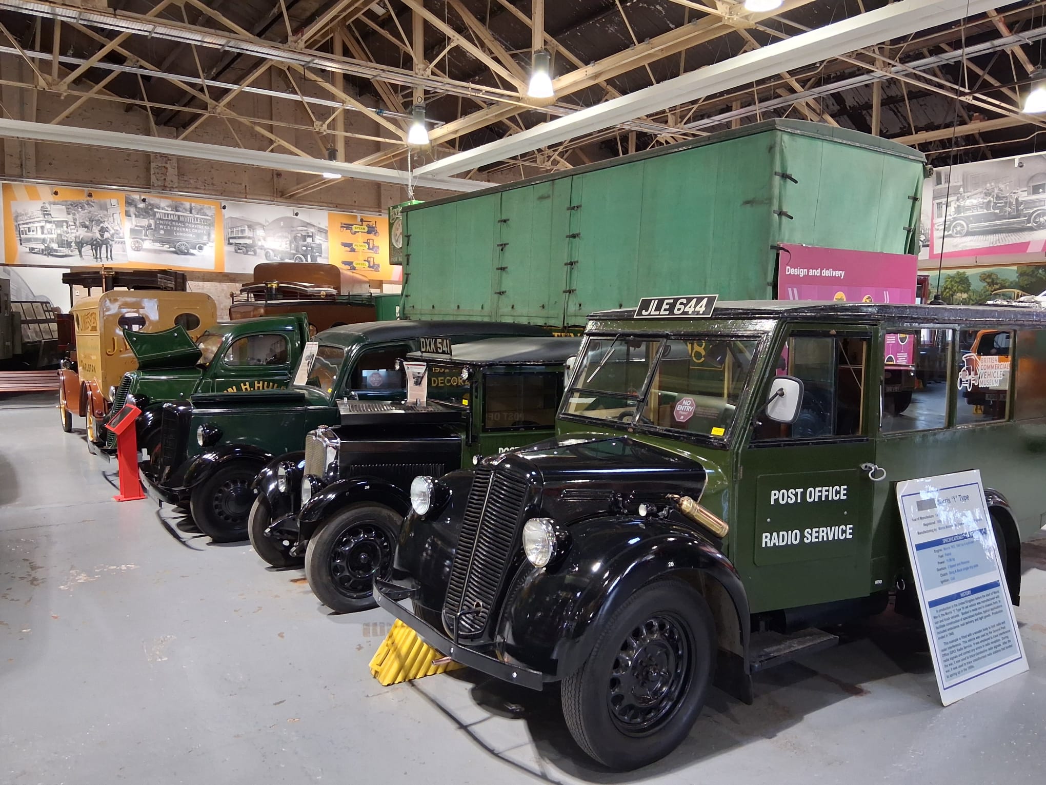 Collection of Post Office Vans