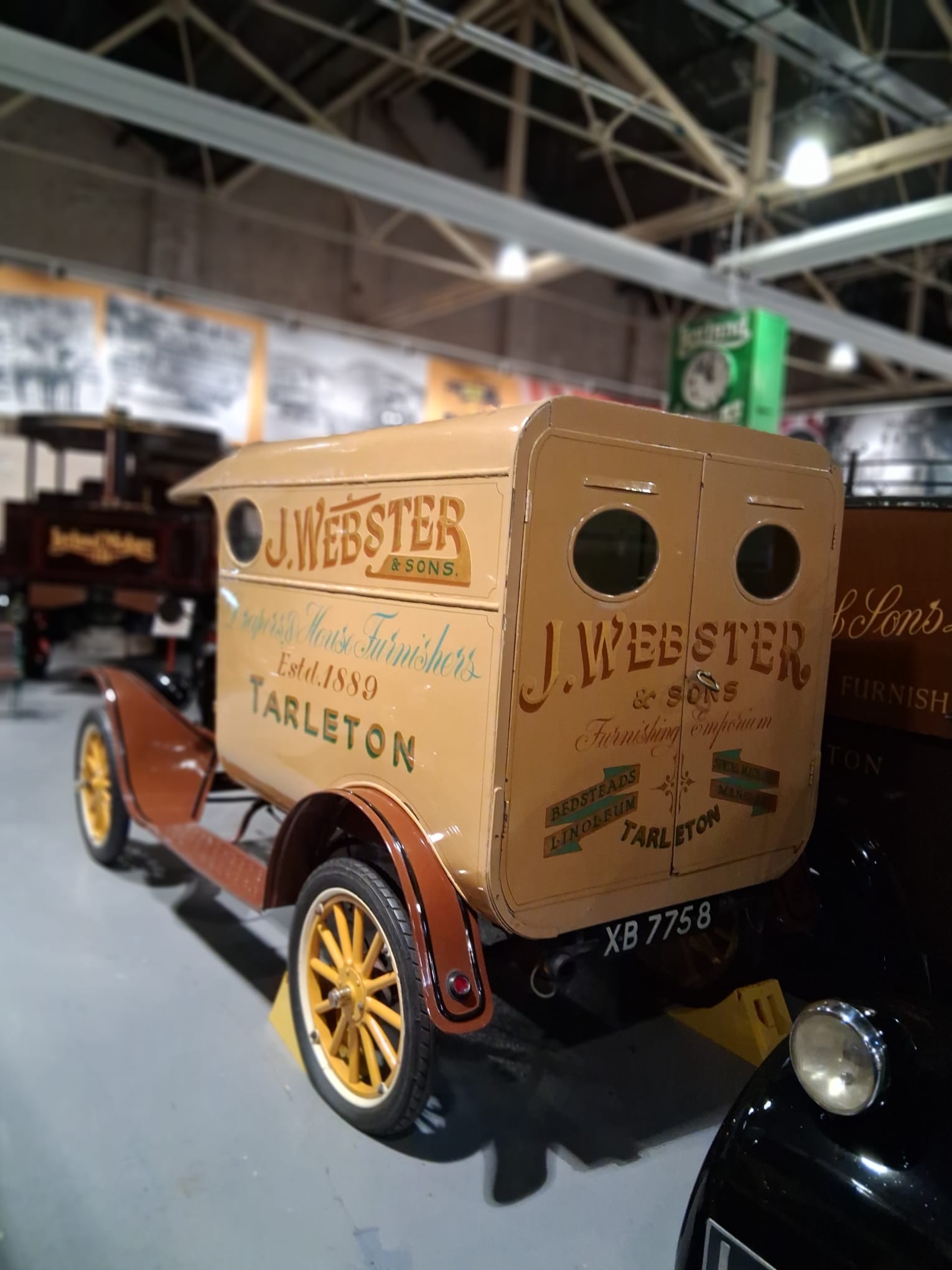 A Model T Ford van from Websters of Tarleton